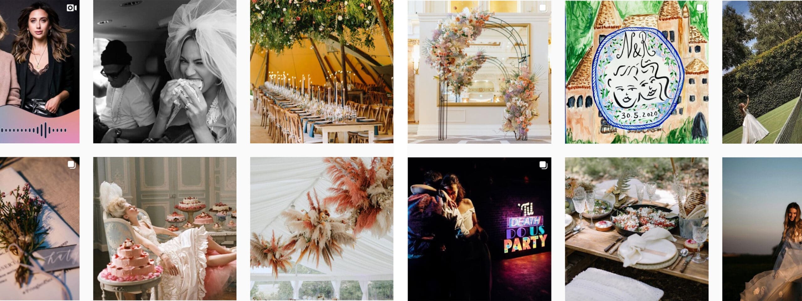 Event planning instagram account